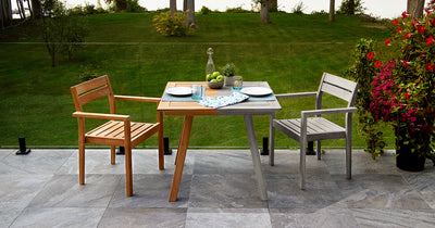 Embrace the Silver-Gray Patina of Teak Furniture in Canada