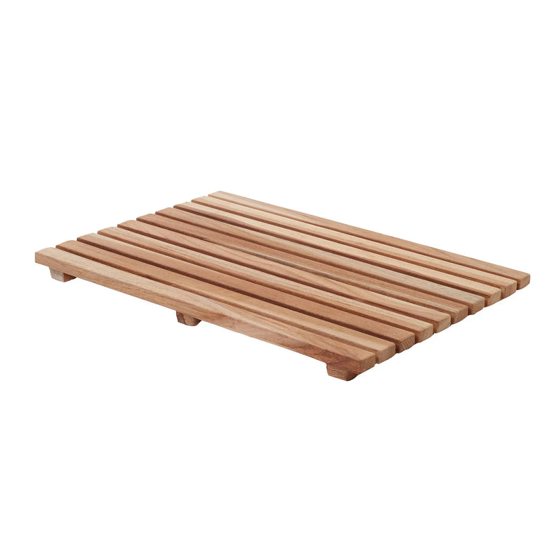 Teak Bath Mat SOL 20" X 14" (51 cm x 35.5 cm)