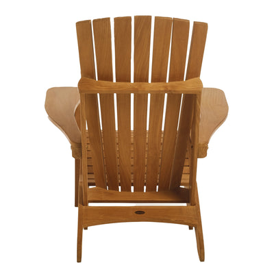 Teak Adirondack Folding Lounger Chair