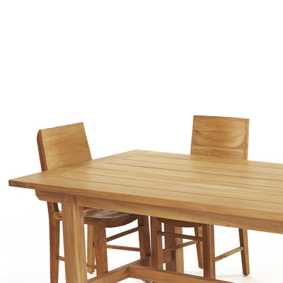 Table en teck rectangulaire Extreme 240 x 110 cm (95 x 43 po)