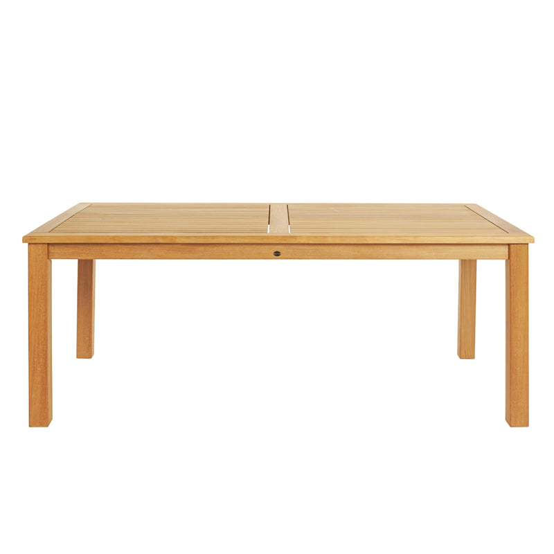 Table en teck rectangulaire Asia 200 x 100 cm (79 x 40")