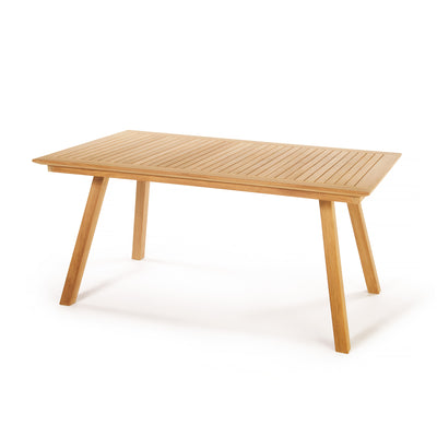 Table en teck  Foster avec extension rectangulaire 120/170 x 90 cm (48/67 x 36 po)