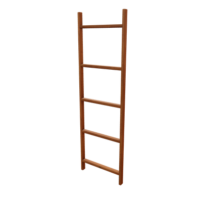 Teak Towel Ladder 71" (180 cm) with 6 bars