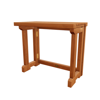 Teak Shower Bench Folding Gateleg 20" (51 cm)